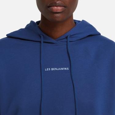  Les Benjamins Core Kadın Lacivert Hoodie Sweatshirt