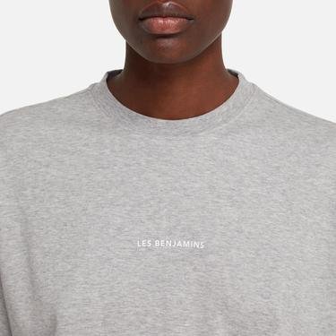  Les Benjamins Core Kadın Gri T-Shirt