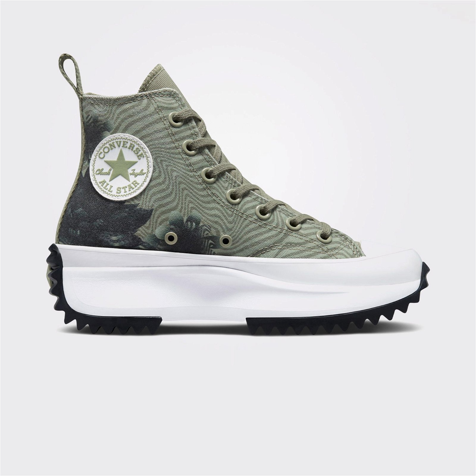 Converse Run Star Hike Desert Rave Platform Unisex Yeşil Sneaker
