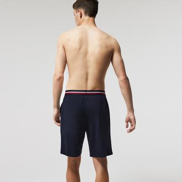  Lacoste Erkek Lacivert Pijama Altı