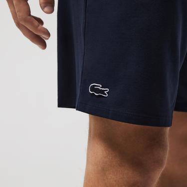  Lacoste Erkek Lacivert Pijama Altı