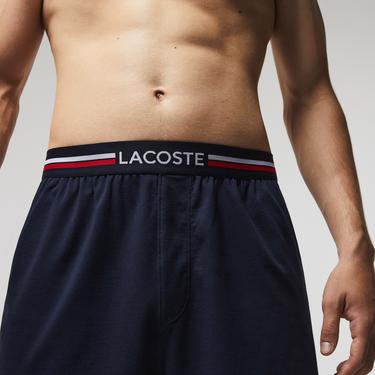  Lacoste Erkek Lacivert Pijama Altı