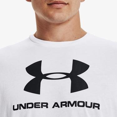  Under Armour Erkek Beyaz T-Shirt