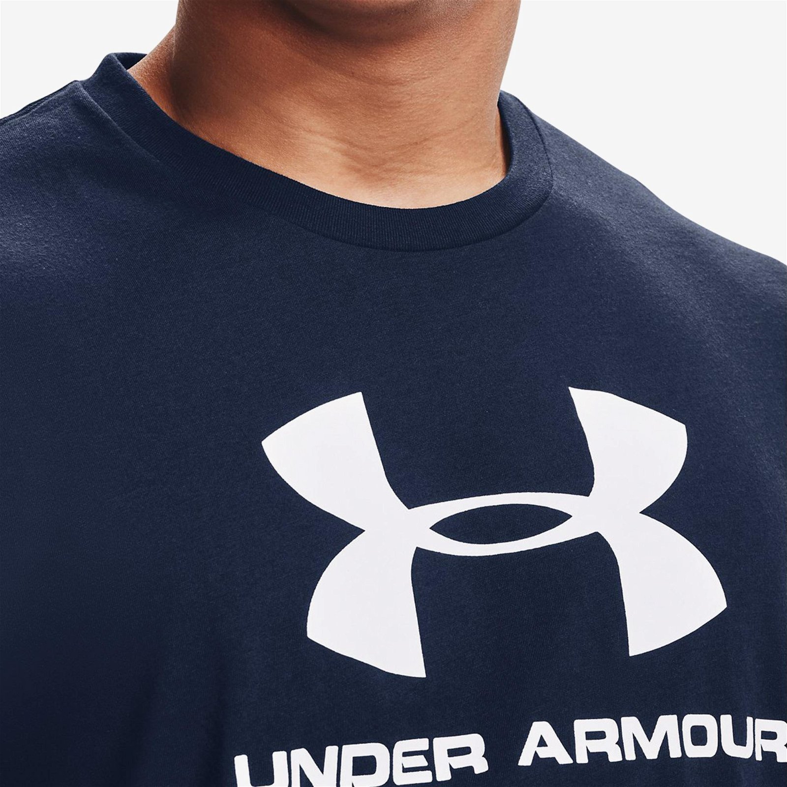 Under Armour Sportstyle Logo Lacivert T-Shirt