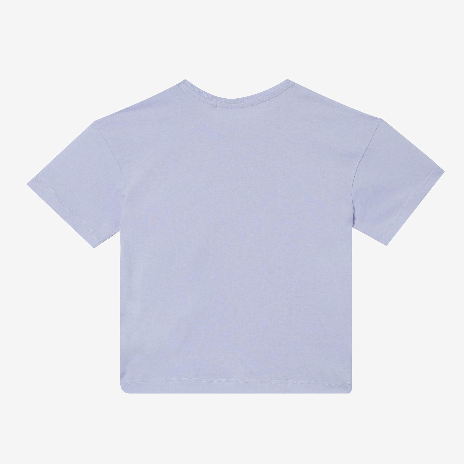 Calvin Klein Jeans Logo Boxy Çocuk Mor T-Shirt