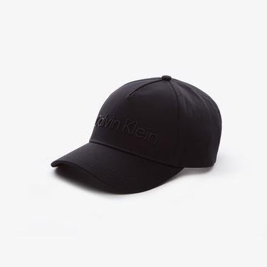  Calvin Klein Technical Logo Erkek Siyah Şapka