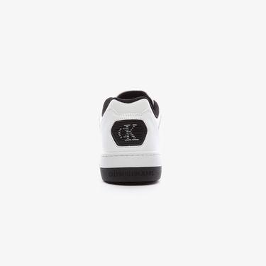  Calvin Klein Cupsole Basket Low Erkek Beyaz Spor Ayakkabı