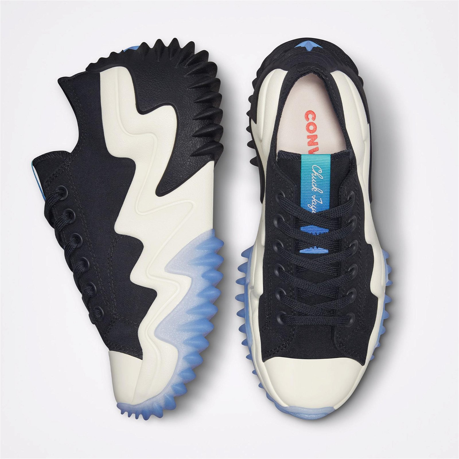 Converse Platform Run Star Motion Future Comfort Unisex Siyah Sneaker