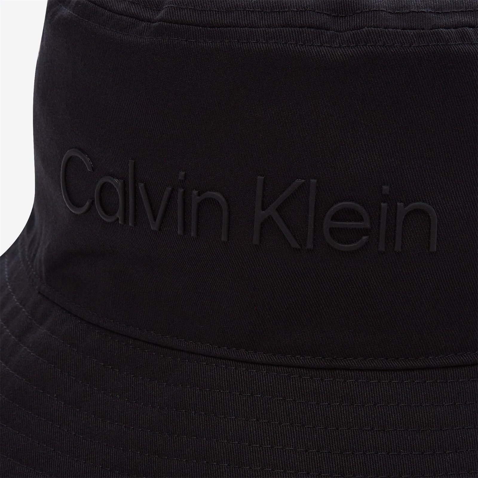 Calvin Klein Technical Logo Bucket Erkek Siyah Şapka