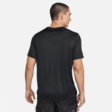  Nike Dri-FIT Run Miler Koşu Erkek Siyah T-Shirt