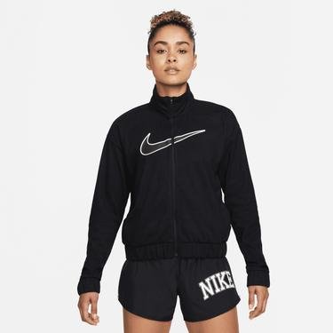  Nike Dri-FIT Swoosh Run Kadın Siyah Koşu Ceketi