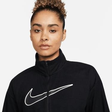  Nike Dri-FIT Swoosh Run Kadın Siyah Koşu Ceketi