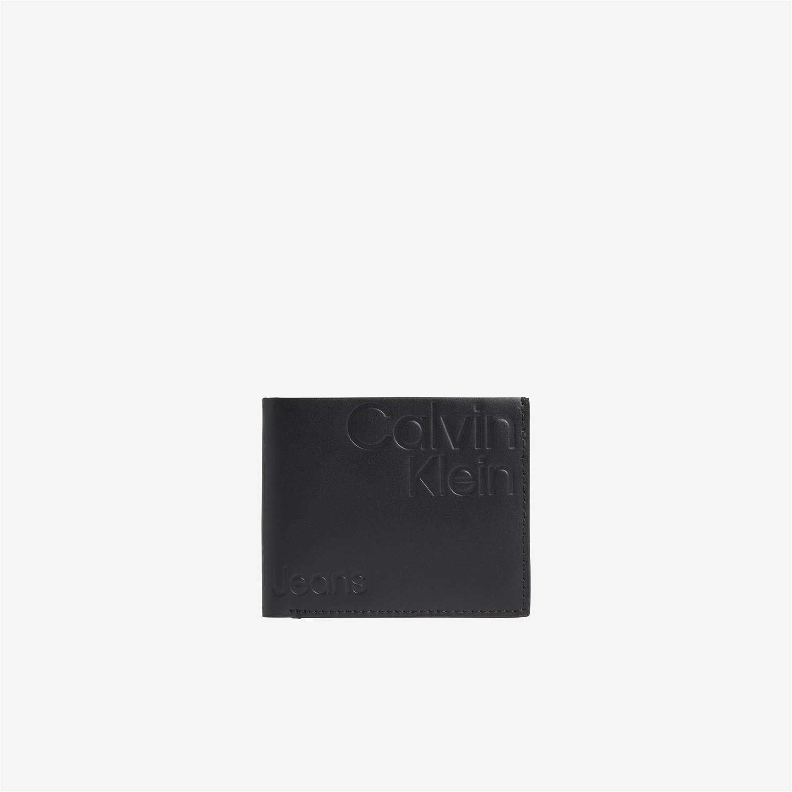 Calvin Klein Monogram Soft Bifold Aop Erkek Siyah Kartlık