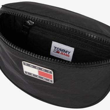  Tommy Jeans Summer Nylon Bumbag Kadın Siyah Bel Çantası