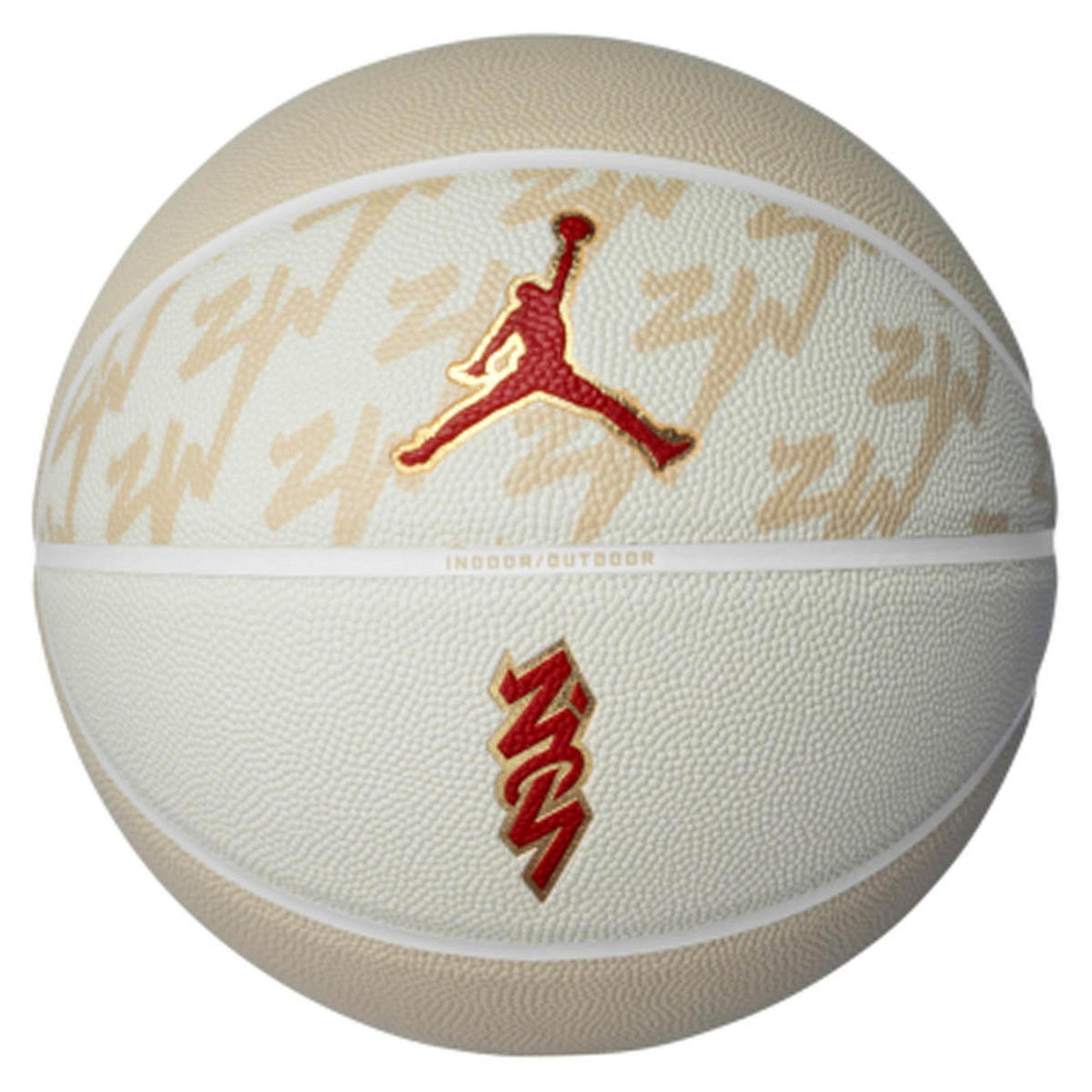 Jordan All Court 8P Z Williamson Deflated Unisex Bej Basketbol Topu J.100.4141.720.07