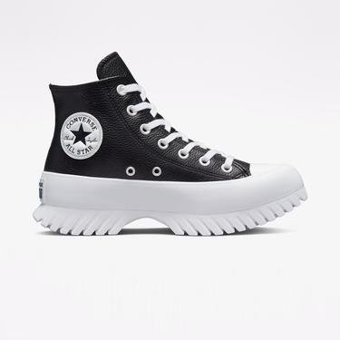  Converse Chuck Taylor All Star Lugged 2.0 Leather Kadın Siyah Sneaker
