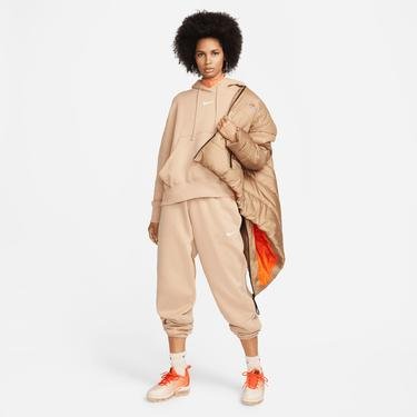  Nike Sportswear Phoenix Fleece Oversize Po Hoodie Kadın Bej Sweatshirt