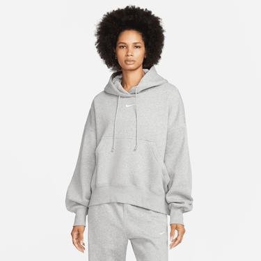  Nike Sportswear Phoenix Fleece Oversize Hoodie Kadın Gri Sweatshirt