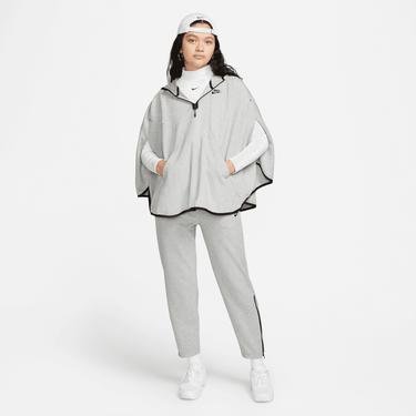  Nike Sportswear Tech Fleece Essential Poncho Kadın Gri Sweatshirt