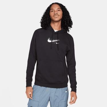  Nike Sportswear Hoodie Air Erkek Siyah Sweatshirt