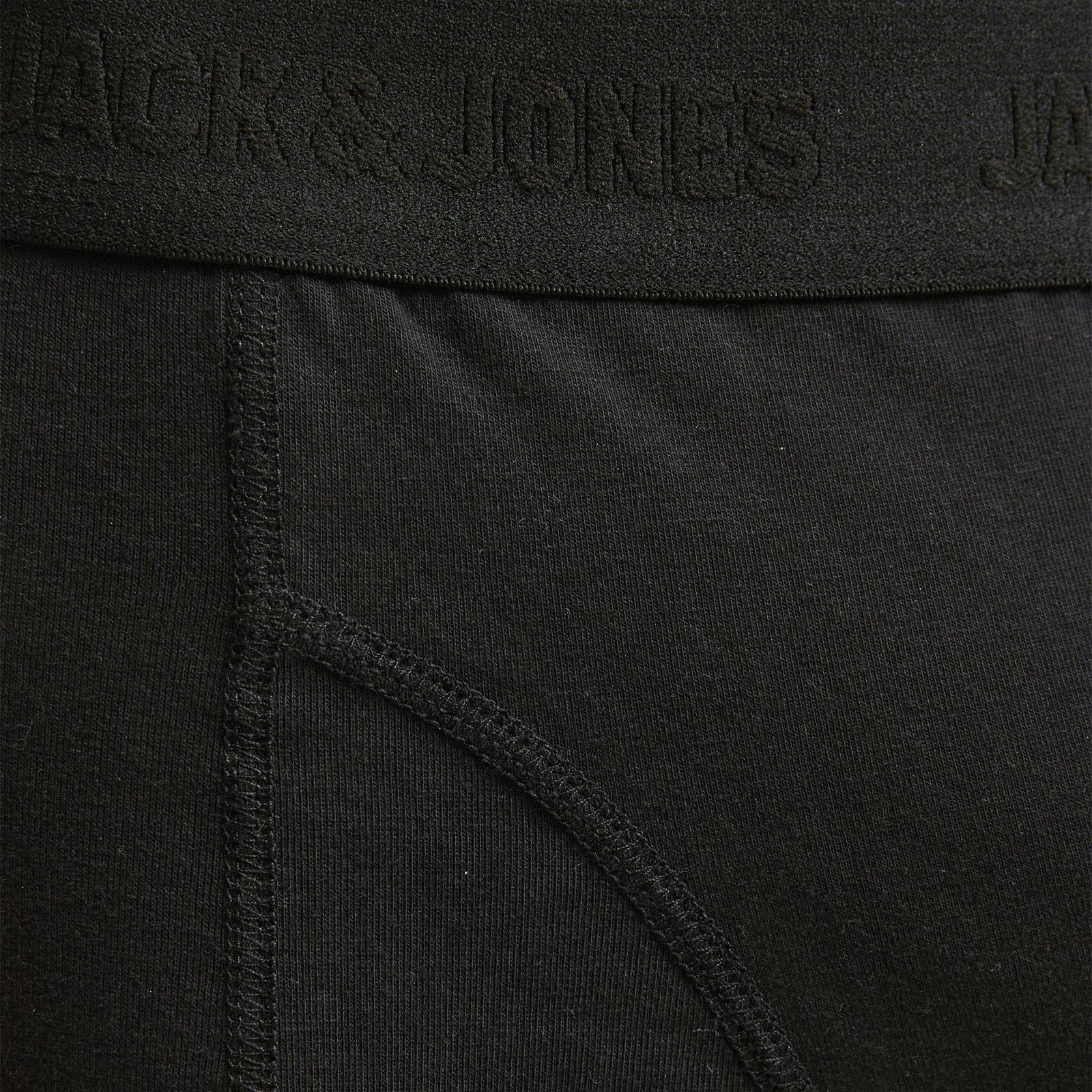 Jack & Jones Jacwaistband Trunks 3 Pack Erkek Siyah Boxer