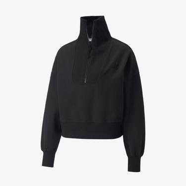  Puma Use Half-Zip Dk Kadın Siyah Sweatshirt