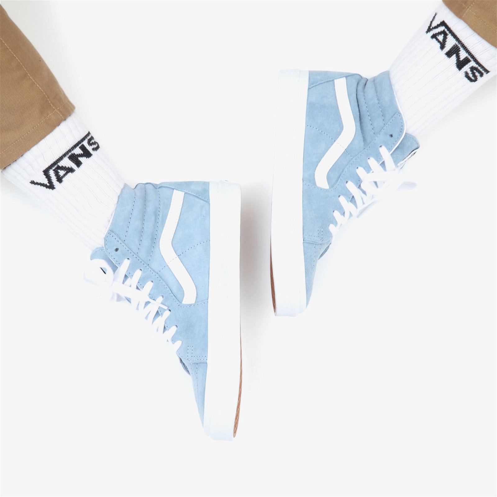 Vans Sk8-Hi Unisex Mavi Sneaker