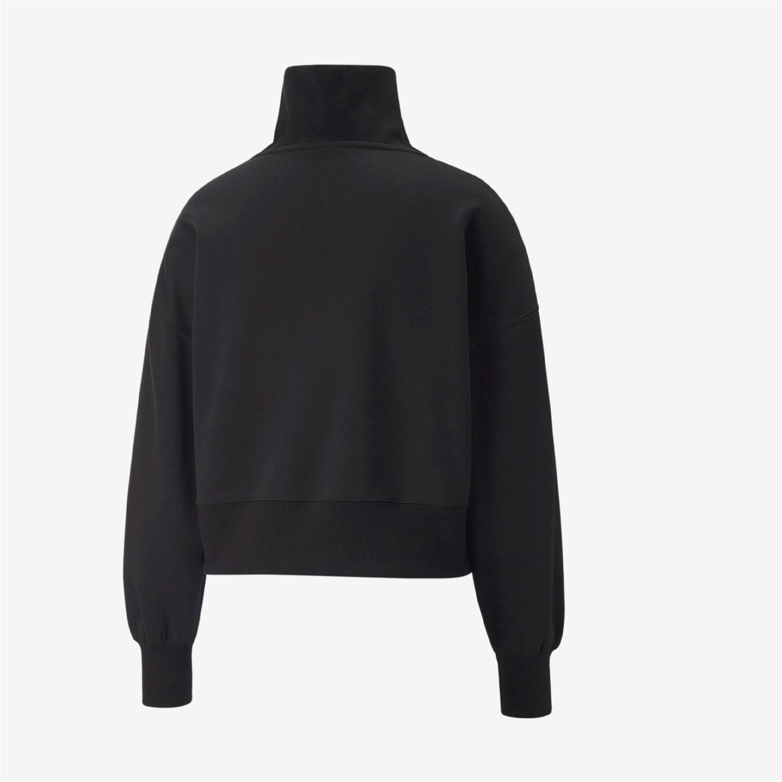 Puma Use Half-Zip Dk Kadın Siyah Sweatshirt