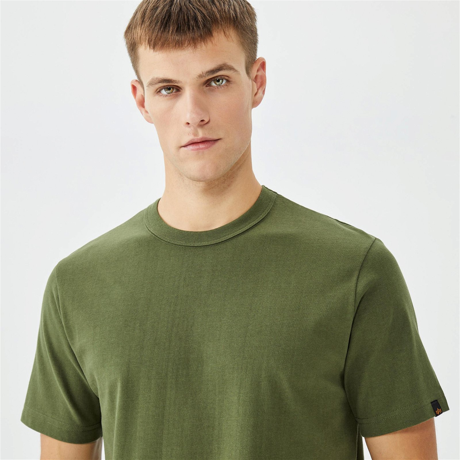 Alpha Industries Erkek Yeşil T-Shirt