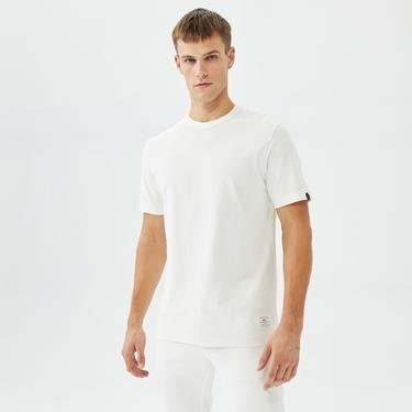  Alpha Industries Erkek Beyaz T-Shirt
