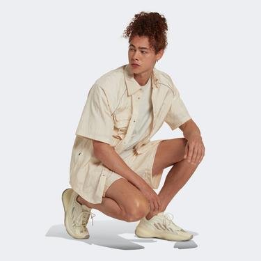  adidas Reveal Material Mix Erkek Beyaz Şort