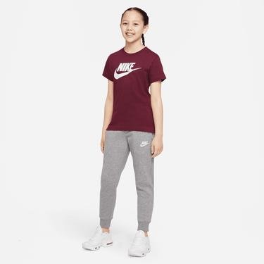  Nike Sportswear Basic Futura Çocuk Bordo T-Shirt