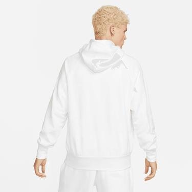 Nike Sportswear Air Fit Hoodie Erkek Beyaz Sweatshirt