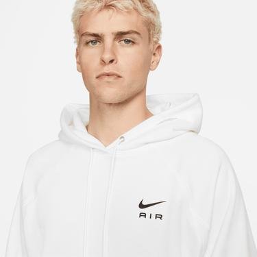  Nike Sportswear Air Fit Hoodie Erkek Beyaz Sweatshirt