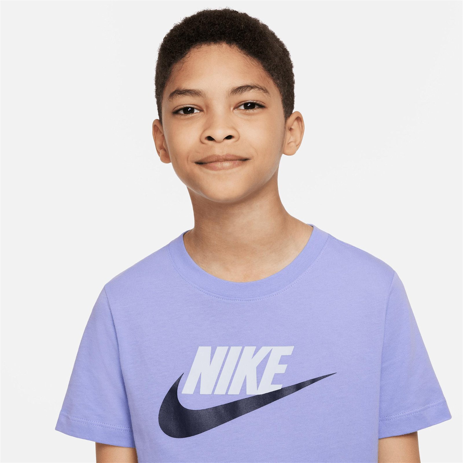 Nike Futura Icon Çocuk Mavi T-Shirt