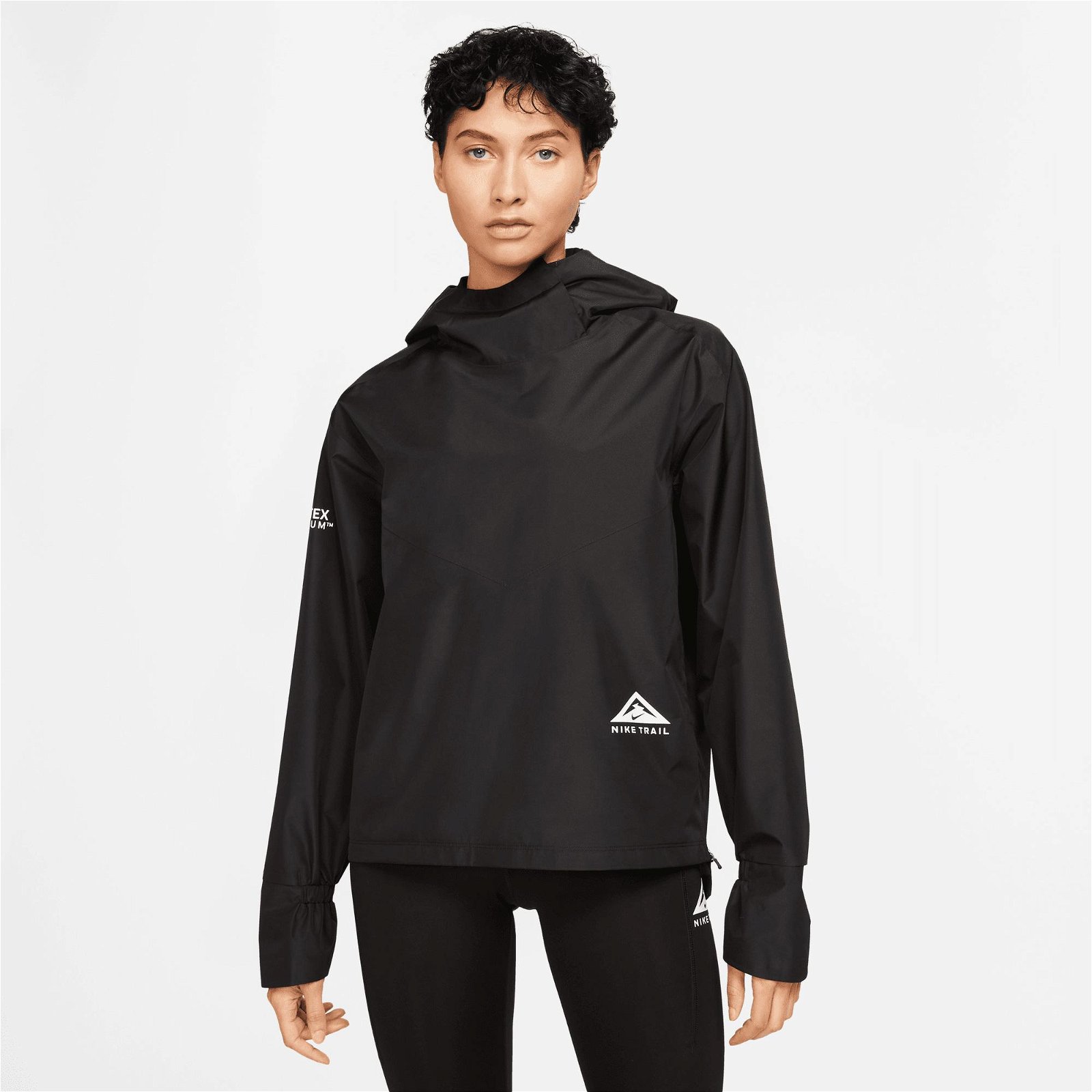 Nike Trail Gore-Tex Kadın Siyah Ceket