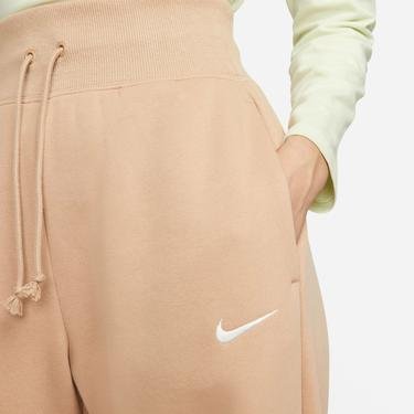  Nike Sportswear Phoenix Fleece High Rise Wide Kadın Kahverengi Eşofman Altı