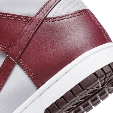  Nike Dunk High Retro Erkek Kırmızı Spor Ayakkabı