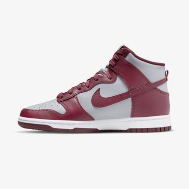  Nike Dunk High Retro Erkek Kırmızı Spor Ayakkabı