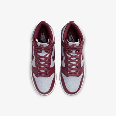  Nike Dunk High Retro Erkek Kırmızı Spor Ayakkabı