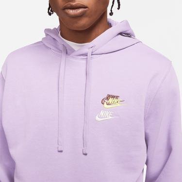  Nike Sportswear Essentials+ Erkek Mor Hoodie Sweatshirt
