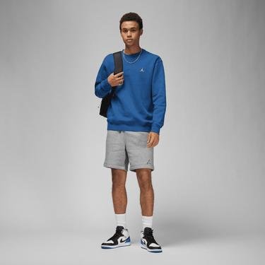  Jordan Essentials Fleece Erkek Mavi Sweatshirt