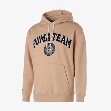  Puma Team Erkek Bej Sweatshirt