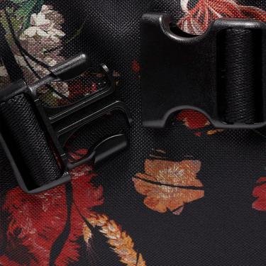  Nike Tech Floral Unisex Çiçekli Siyah Bel Çantası