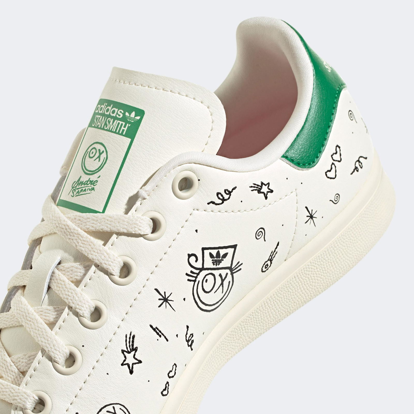 adidas Stan Smith x André Saraiva Unisex Beyaz Spor Ayakkabı