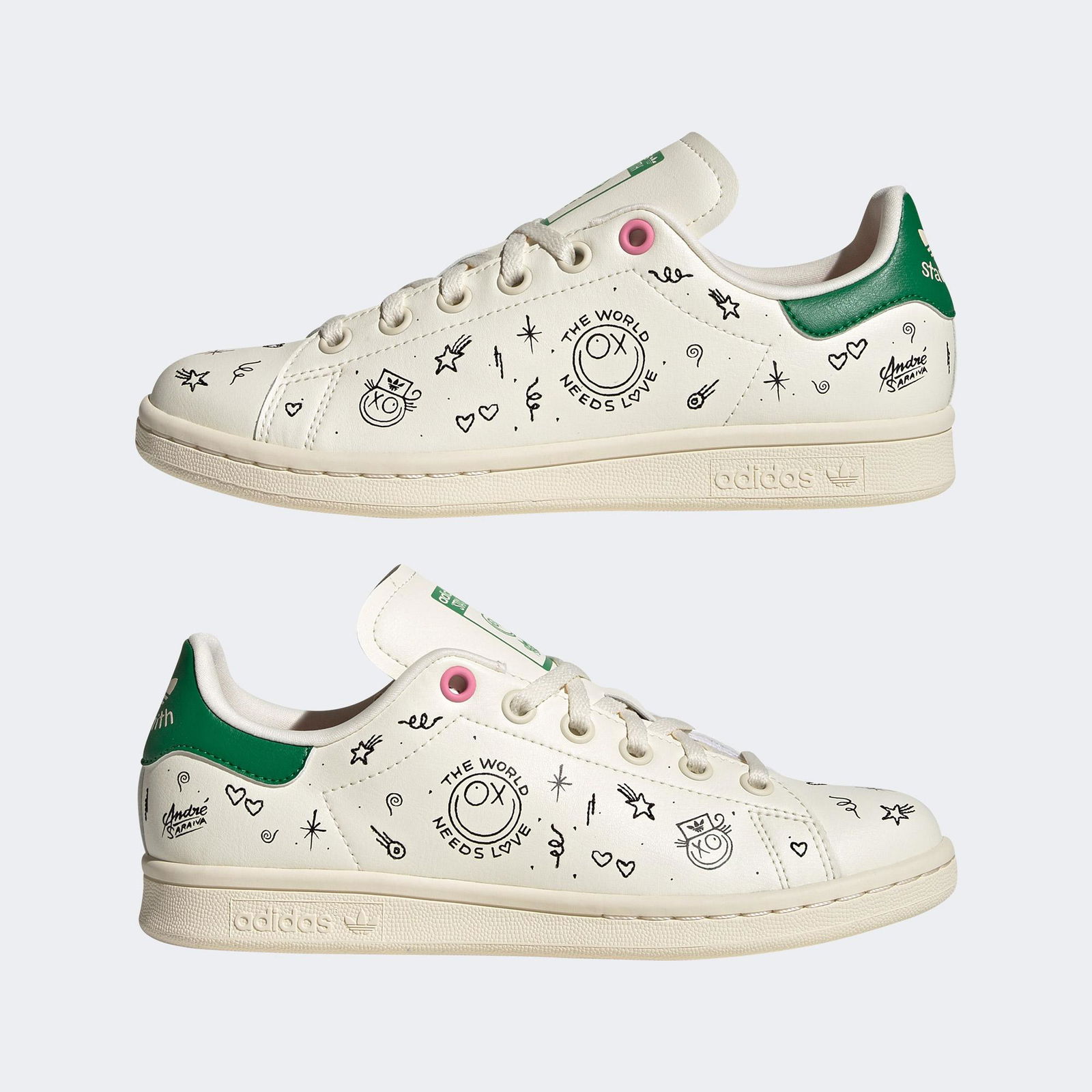 adidas Stan Smith x André Saraiva Unisex Beyaz Spor Ayakkabı