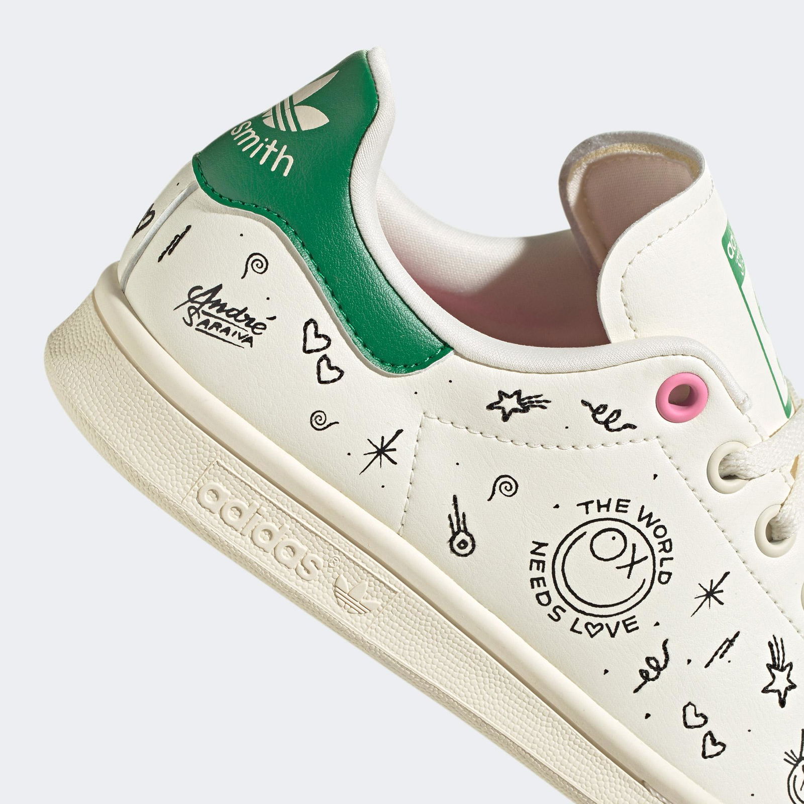 adidas Stan Smith x André Saraiva Unisex Beyaz Spor Ayakkabı