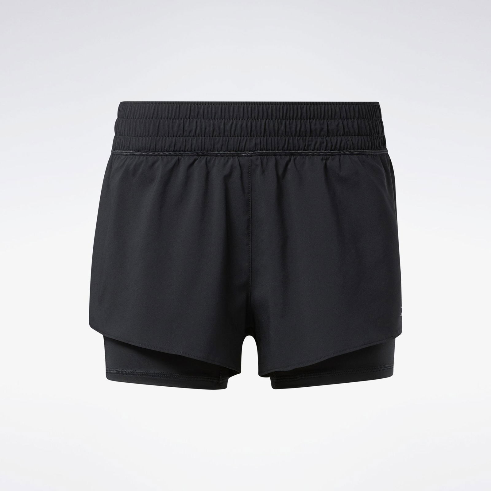 Reebok Wor Run 2 İn 1 Short Kadın Siyah Şort