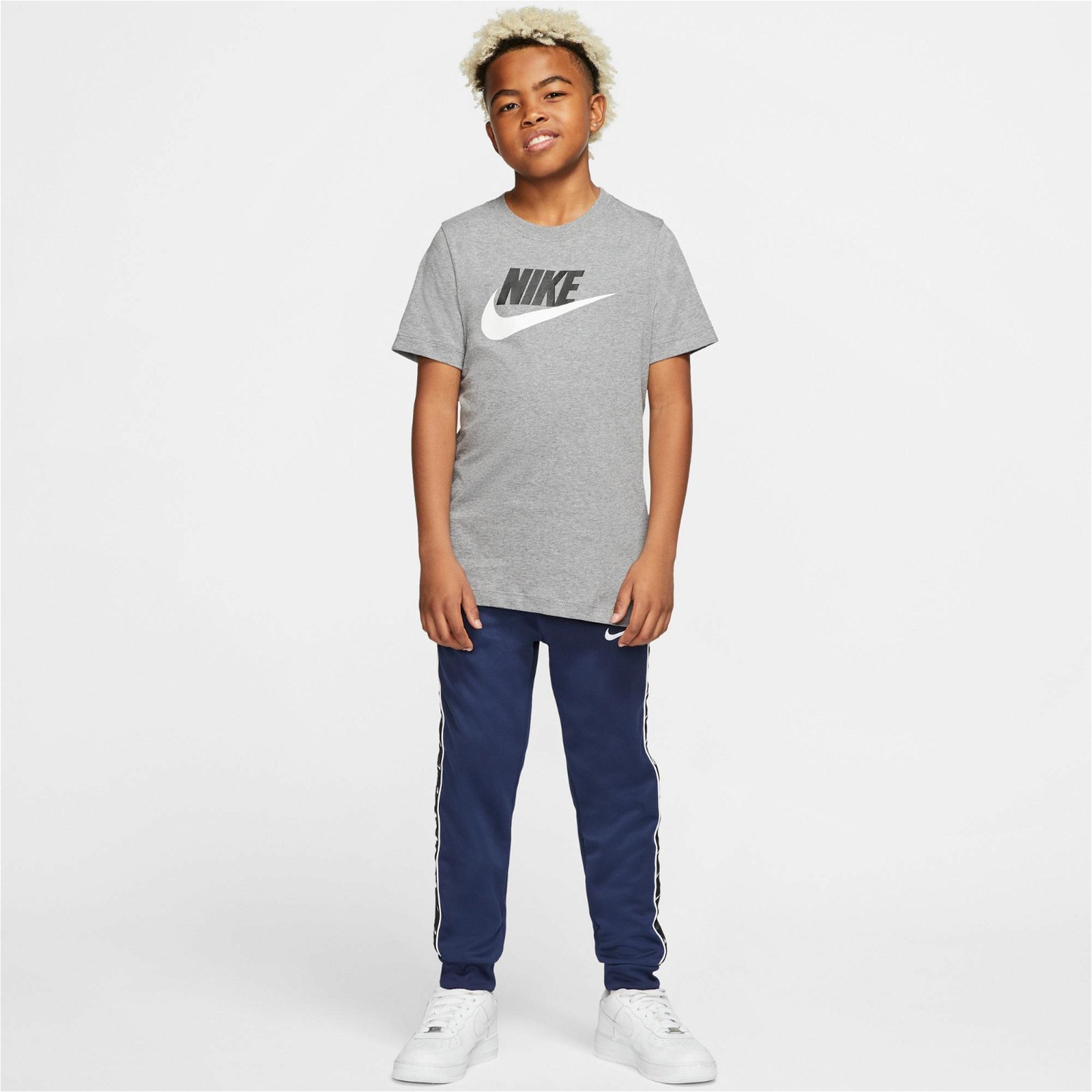Nike Sportswear Futura Icon Td Çocuk Gri T-Shirt