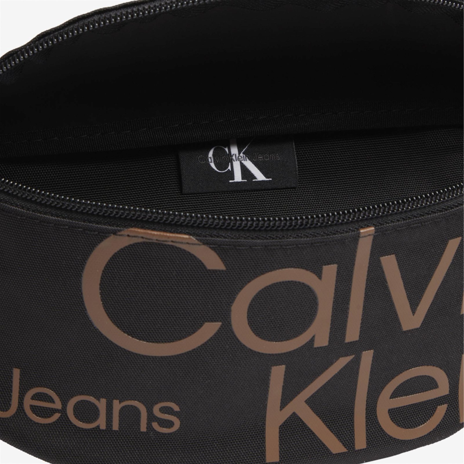 Calvin Klein Sport Essentials 38 Aop Erkek Siyah Bel Çantası